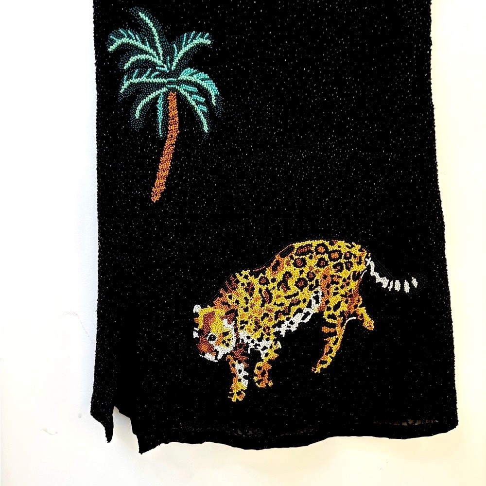 Staud Le Sable Lobster Jaguar Beaded Dress - Picture 8 of 10